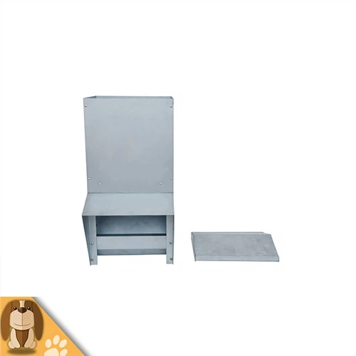 Hranitoare pentru pui din metal galvanizat rezistent la ploaie
